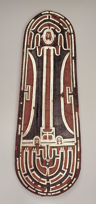 Ceremonial Shield, Santa Isabel Island, Solomon Islands by Melanesian